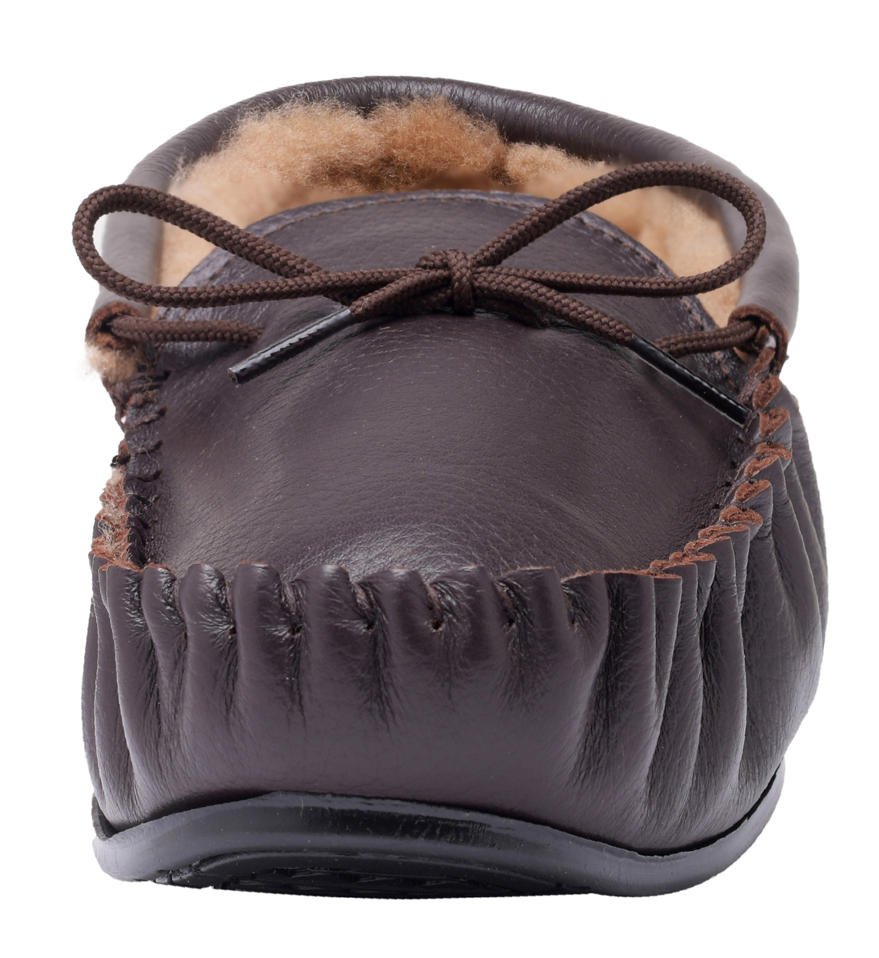 mens leather hard sole slippers