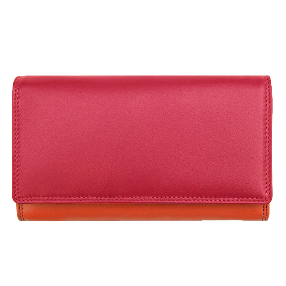 Women's Large Premium Leather Multi Tone Wallet RFID Blocking Gifts for Ladies - Picture 3 of 6