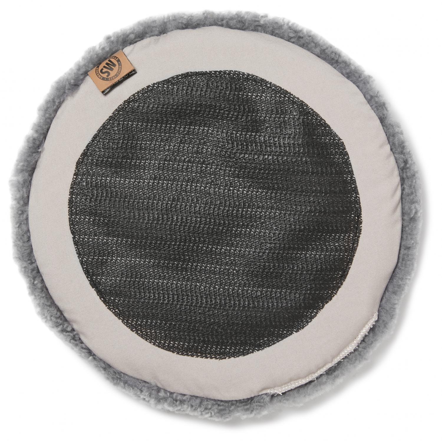 Circular Padded Luxury Sheepskin Stool Seat Cushion Pad Handmade Gifts for Home - Picture 7 of 7