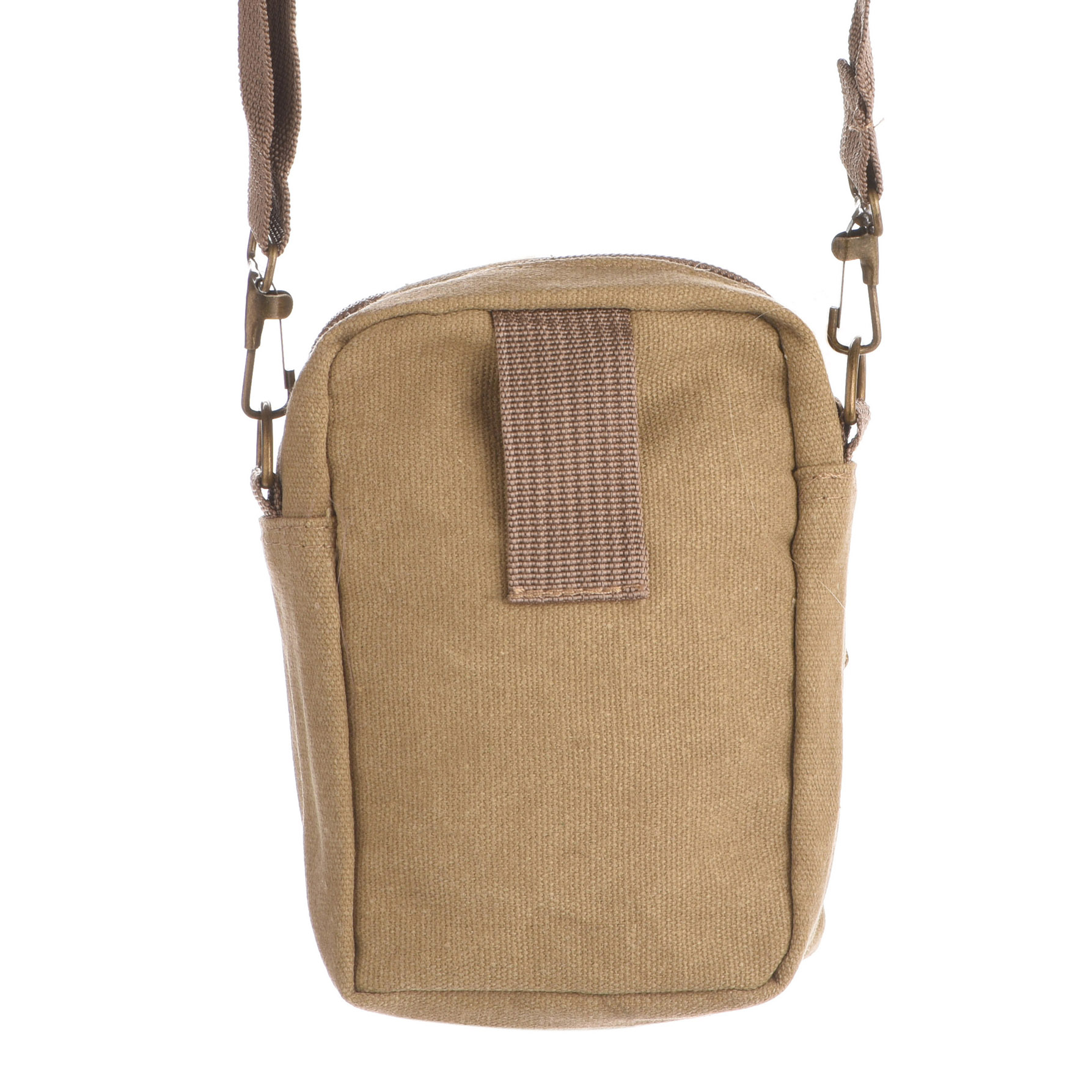 Unisex Small Canvas Bag with Detachable Shoulder Strap and Belt Loop | eBay
