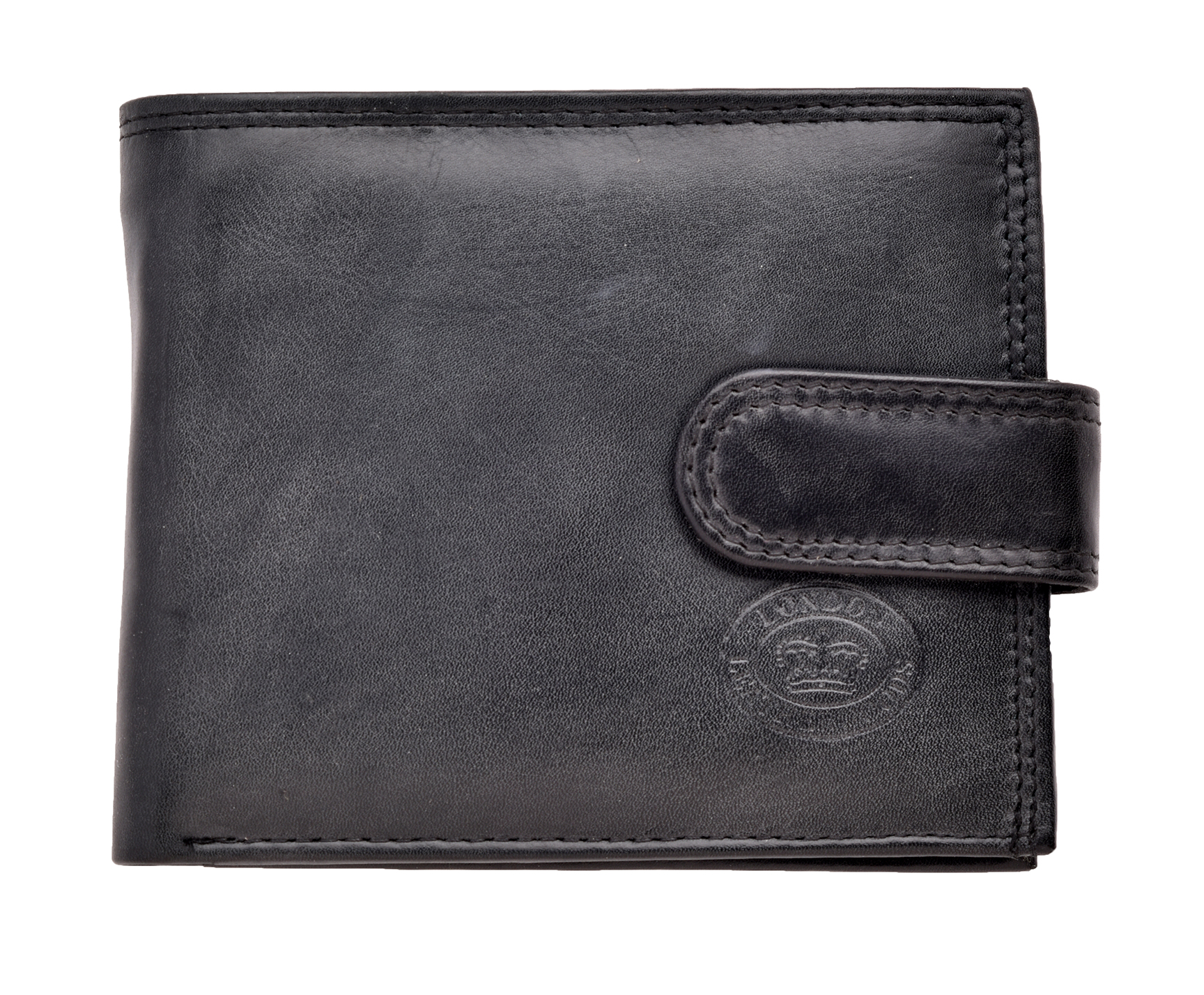 Men's Smooth Leather Wallet with Multiple Card Storage & Luxury Finish - Picture 3 of 11