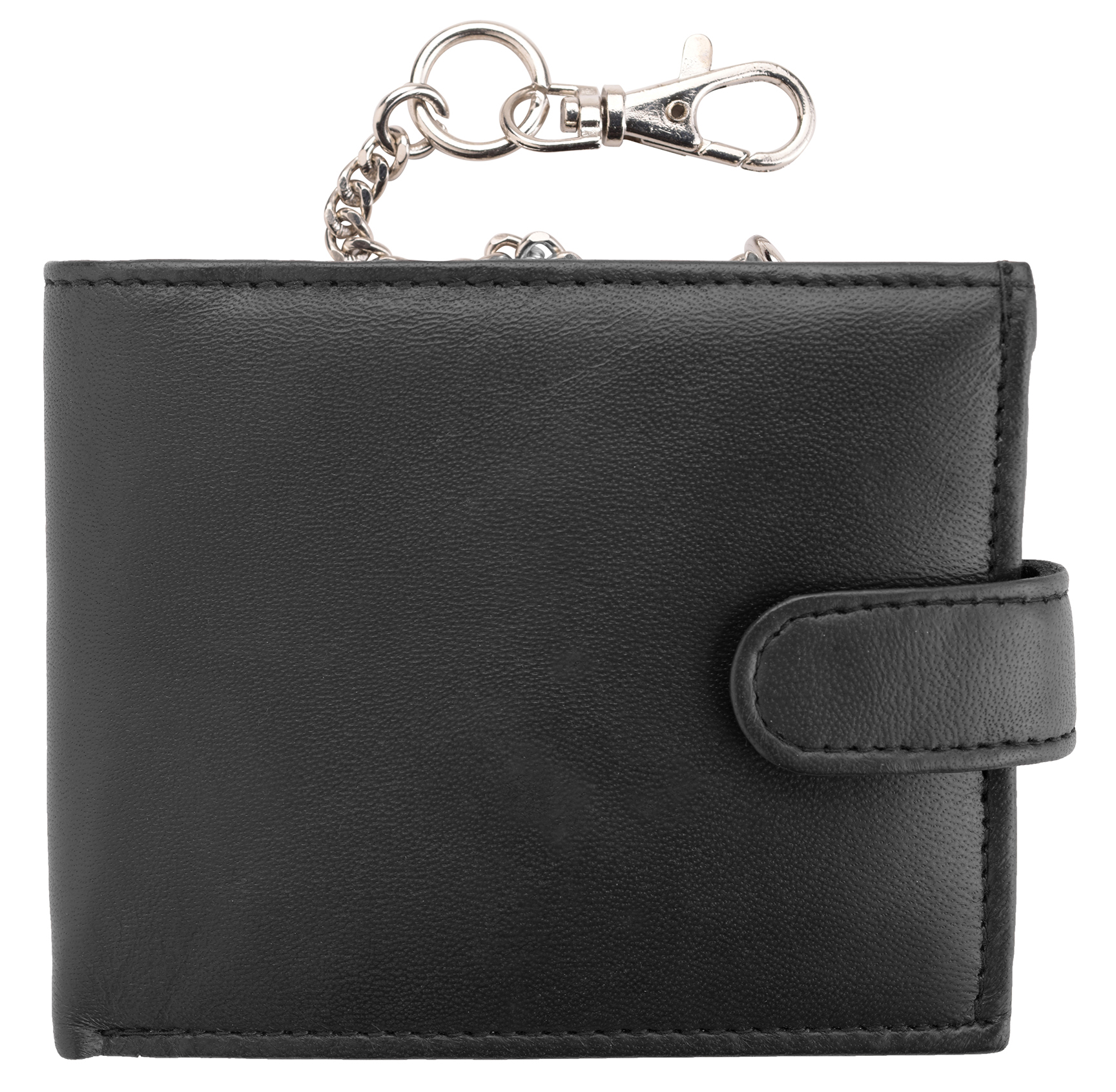 mens wallet with safety chain