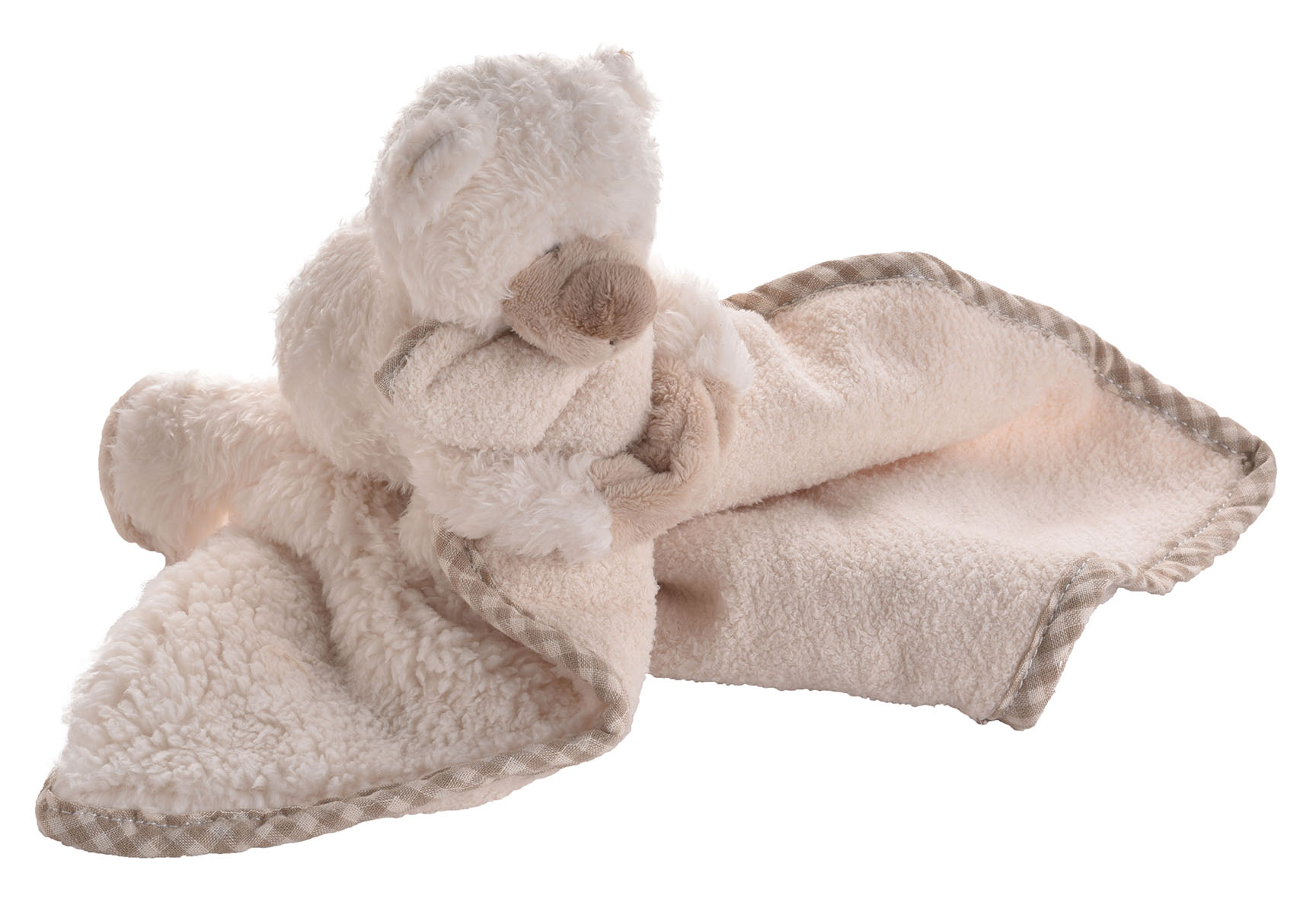 Jomanda plush Sheep Lamb Teddy Bear Comfort Blanket Soother for baby 