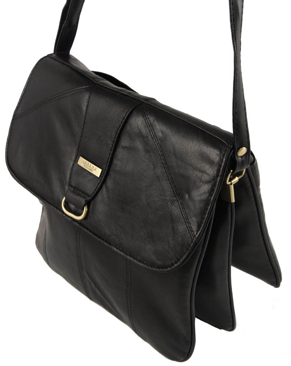 soft leather handbags with compartments