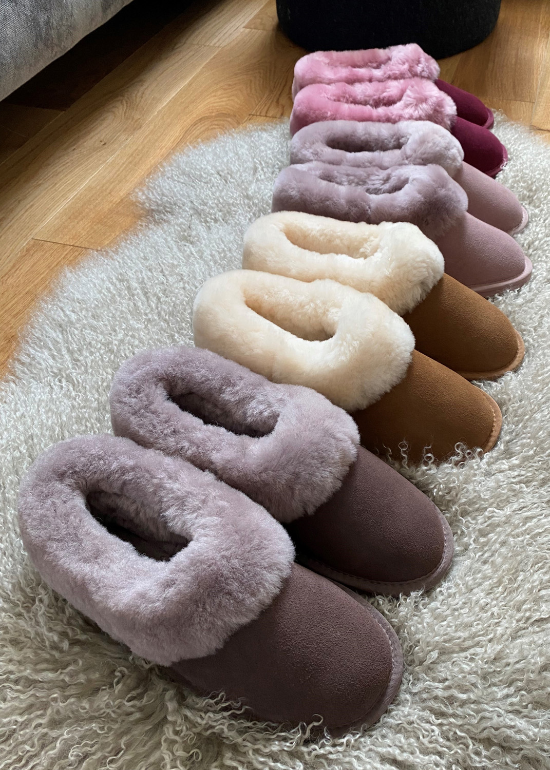 Fluffy boot clearance slippers womens