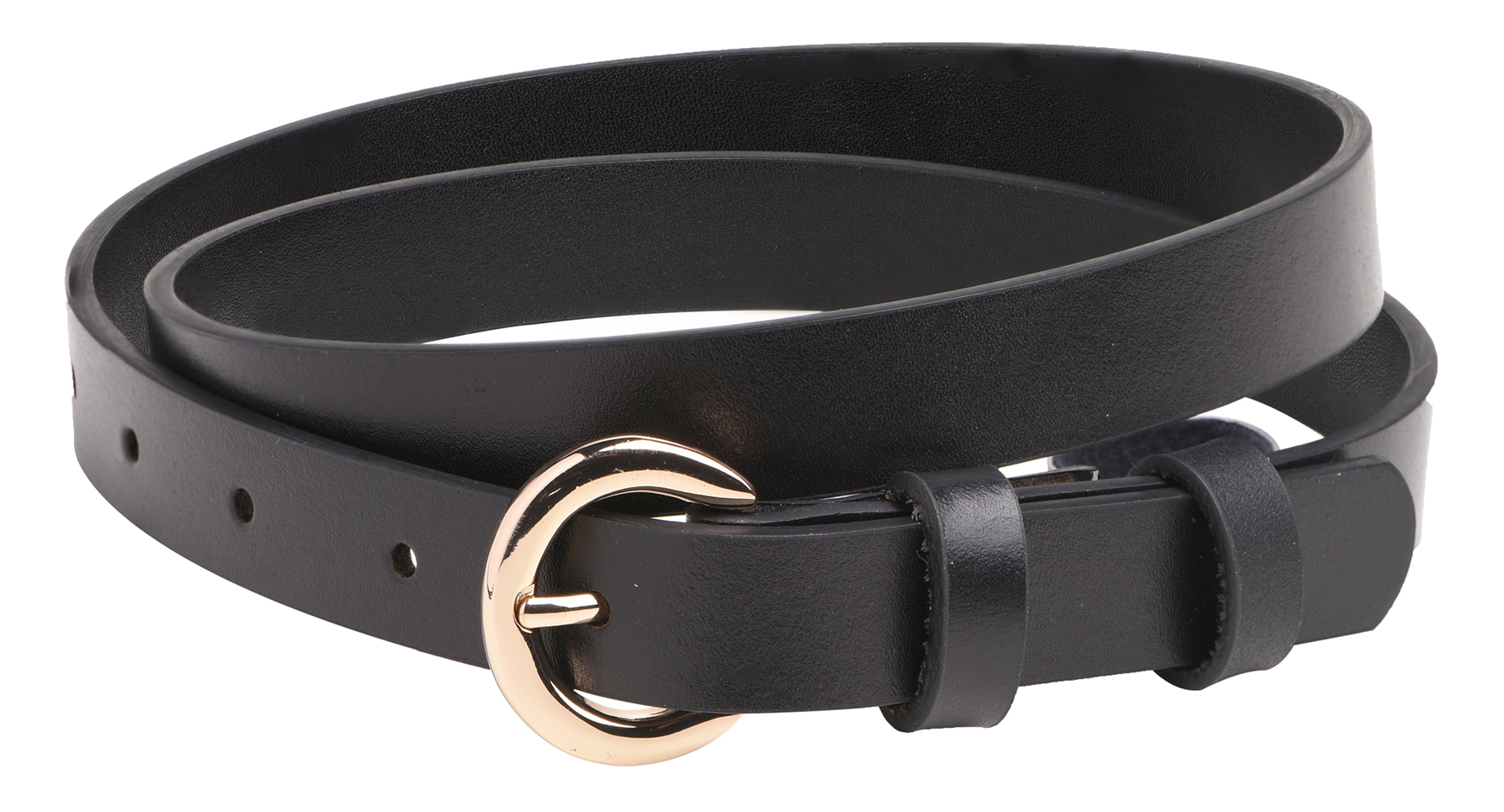 12 or 14 SIZE 10 LADIES THIN BLACK BELT ARTIFICIAL LEATHER Free UK 2nd post 