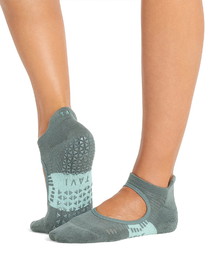 Tavi Emma Grip Socks Ballet Fitness Anti-Slip Cotton for Yoga Pilates Exercise