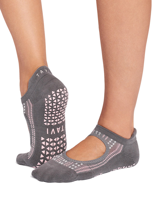Tavi Emma Grip Socks Ballet Fitness Anti-Slip Cotton for Yoga Pilates Exercise