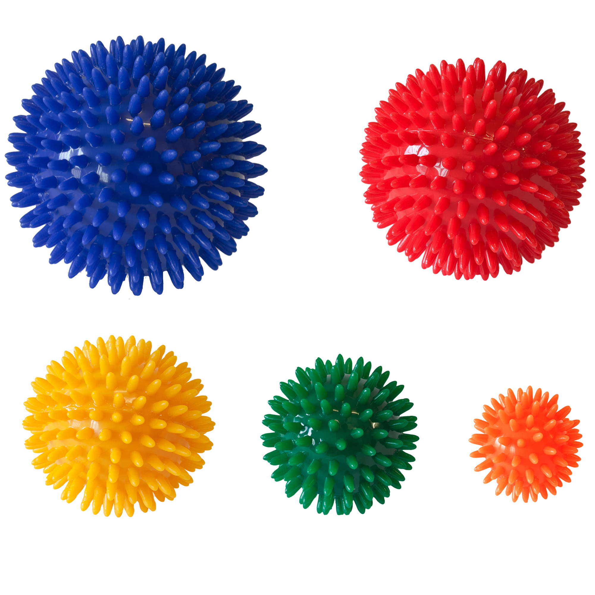 Yoga Studio Spikey Massage Gym Balls Spiky Yoga Stress Reflexology 6 7 ...