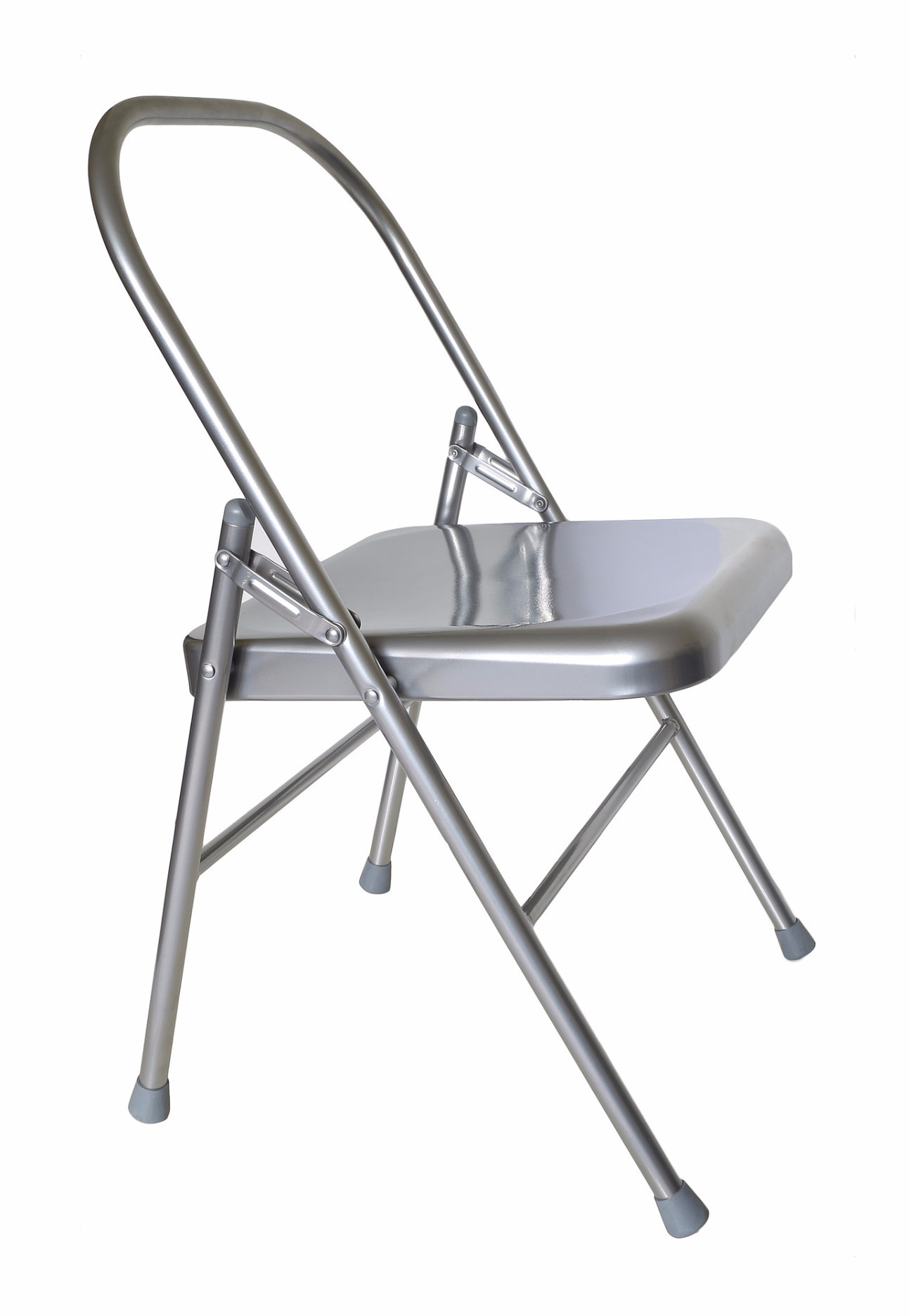 Yoga Studio Reinforced Steel Folding Exercise Fitness Yoga Chair Prop