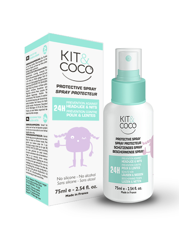 Kit Coco Head Lice Natural Efective Protective Spray 75ml