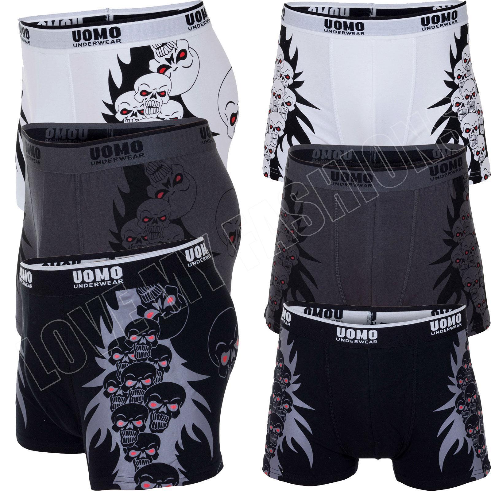 skull boxer shorts