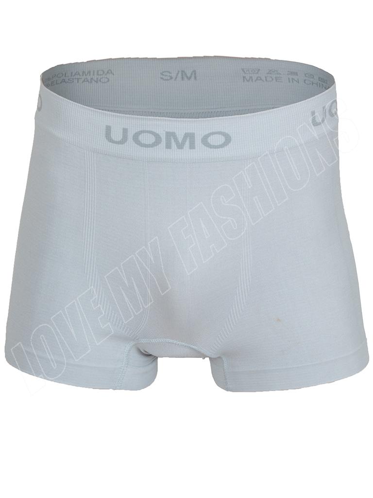 New Mens Boys Sexy Plain Uomo Boxer Shorts Boxers Trunks Underwear Size ...