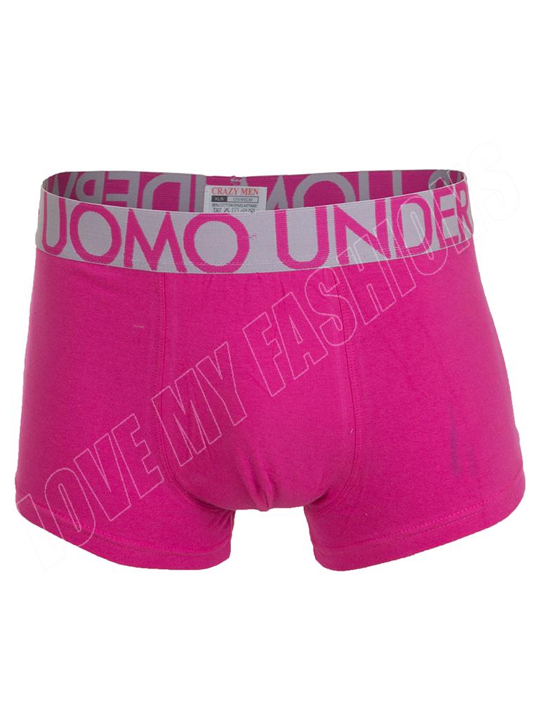 Mens Boxer Shorts Teens Plain Uomo Underwear Comfy Cotton Boxer Size M