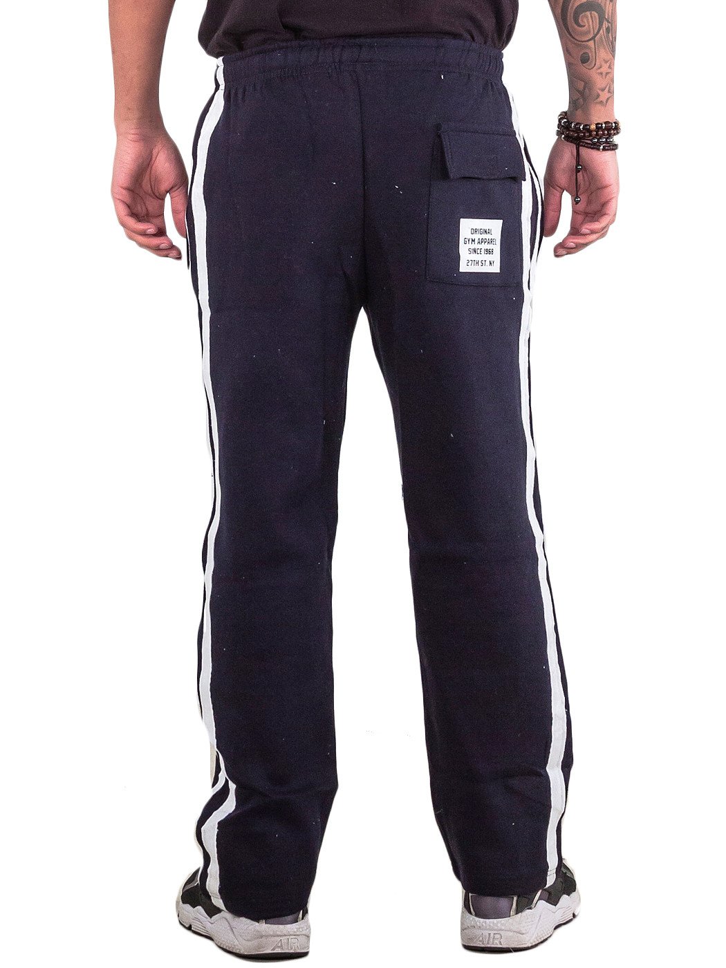 men's tracksuit bottoms wide leg