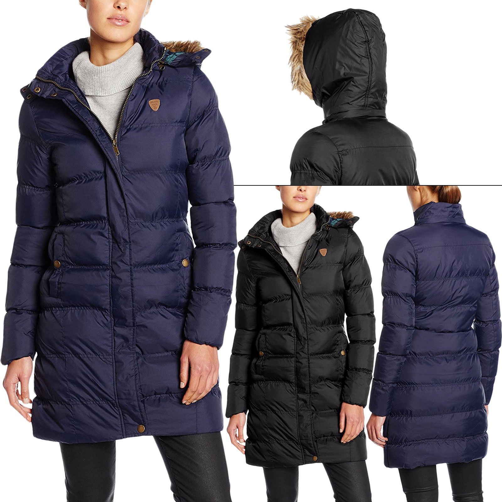 SHOWNO Mens Faux Fur Hooded Thicken Fleece Fall /& Winter Mid Length Quilted Jacket Coat Outerwear