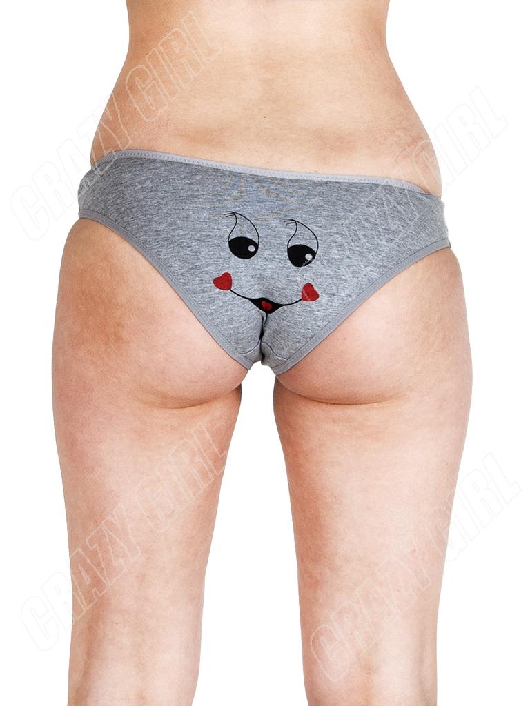 Sexy smiley face boxers Granny facial nylon