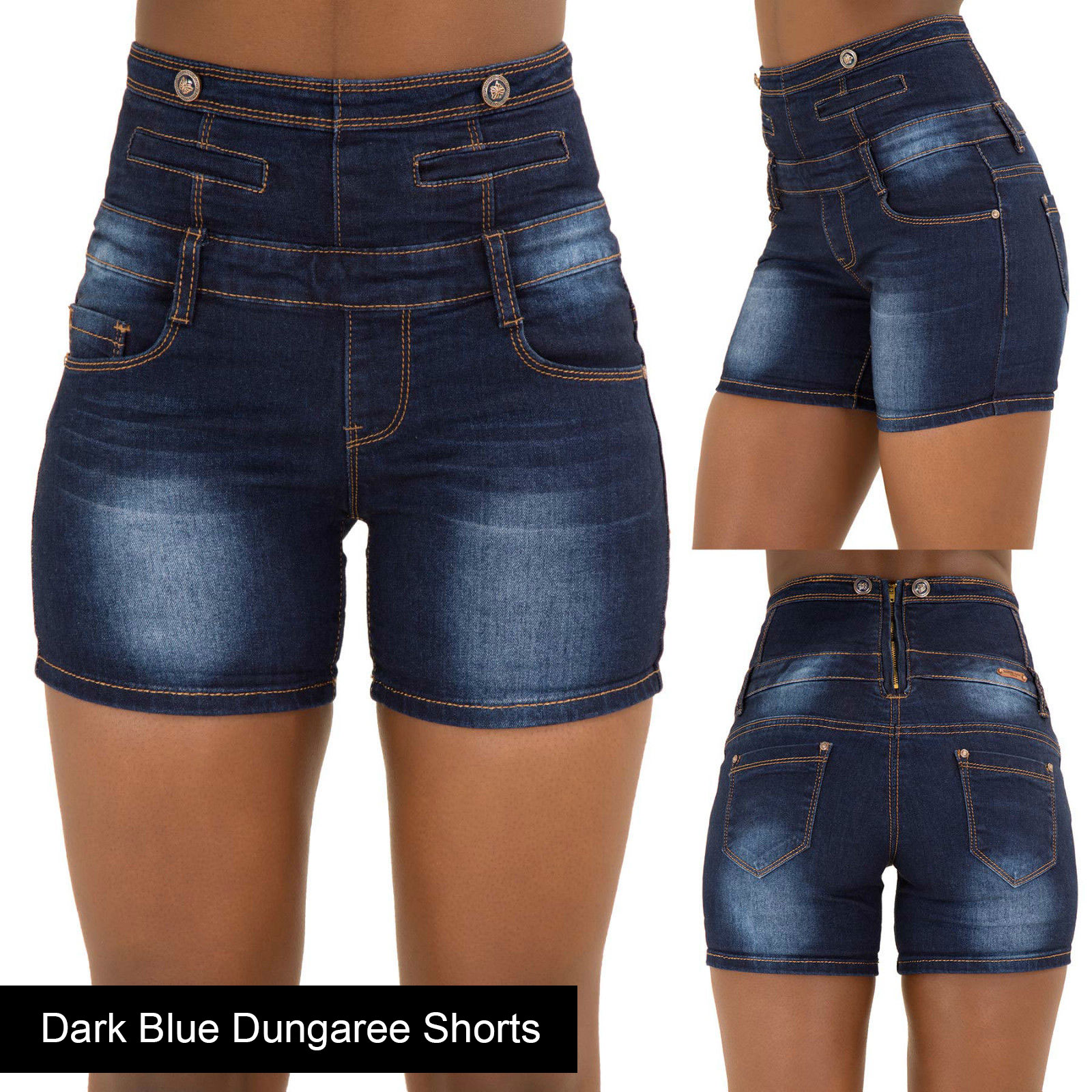 womens high waisted shorts denim