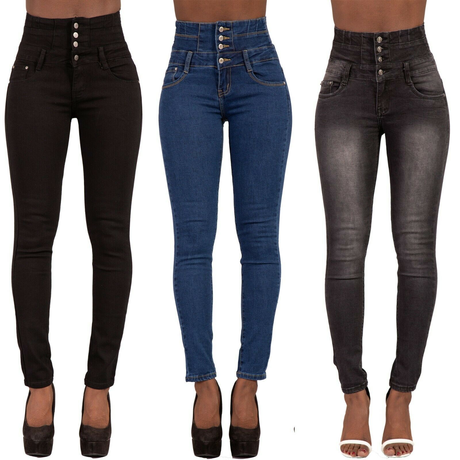 black skinny jeans size 16