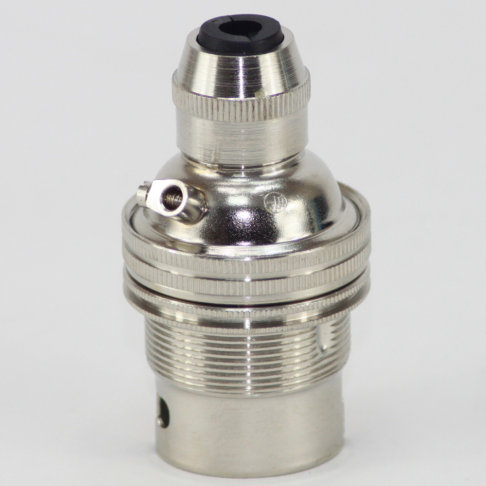 BC B22 Cap Pendant Lamp Holder With Cord grip Made In The