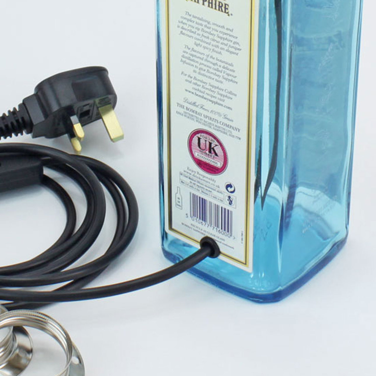 Bottle Lamp Kit with In Line switch and Rubber Bung [Kit21] eBay