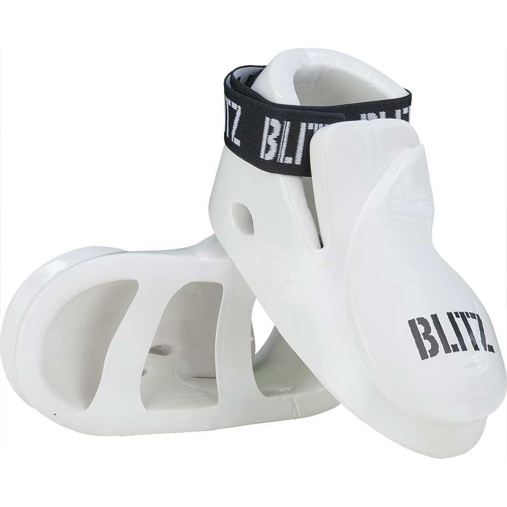 Blitz Double Padded Dipped Foam Foot Pads Sparring Boots eBay