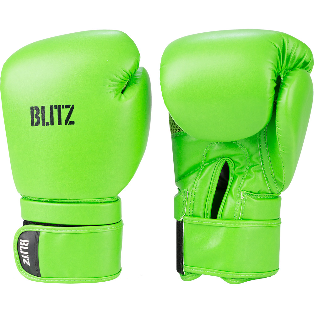 Blitz Pu Neon Boxing Gloves