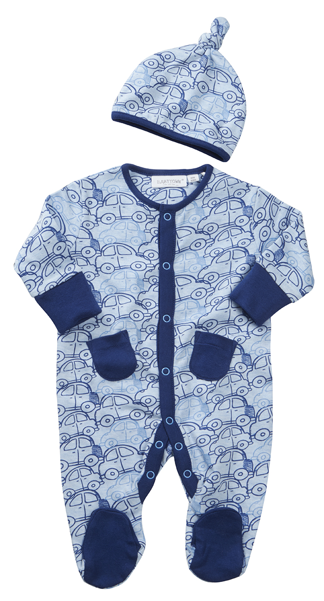 Babytown Baby Boys Themed Romper Suit
