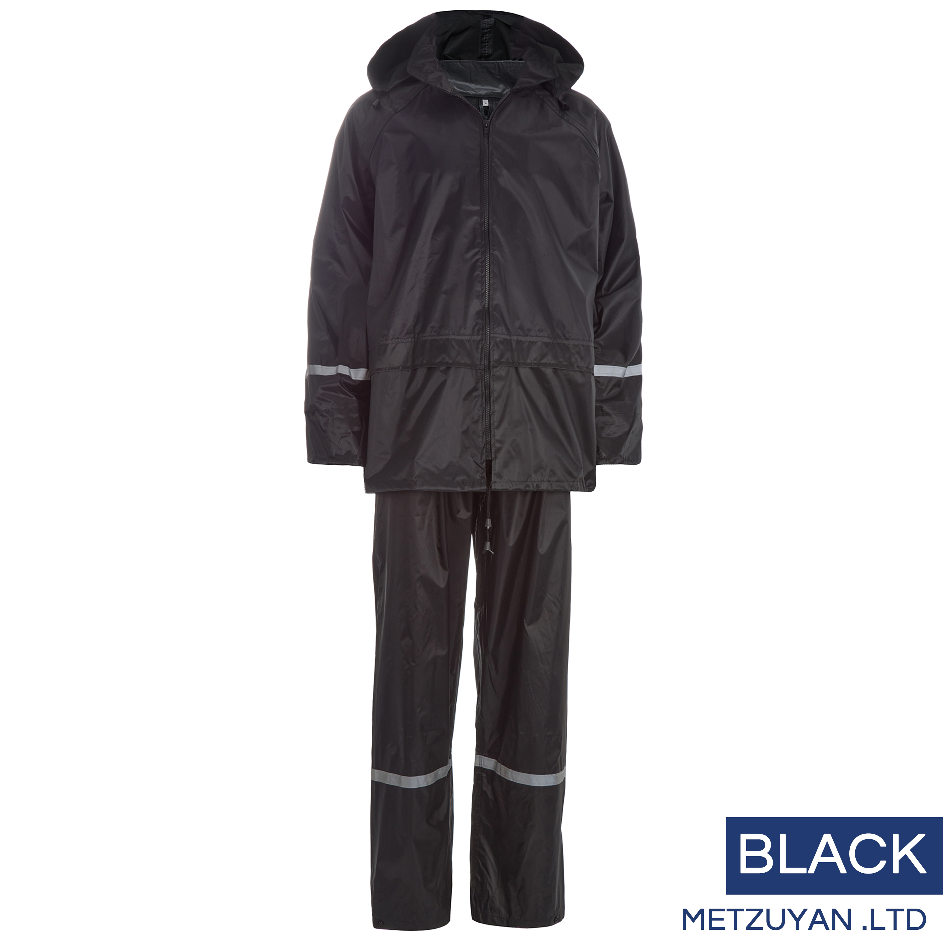 2 Piece Mens Waterproof Rain Suit Set Jacket & Trousers S M L XL 2XL 3XL  4XL UK
