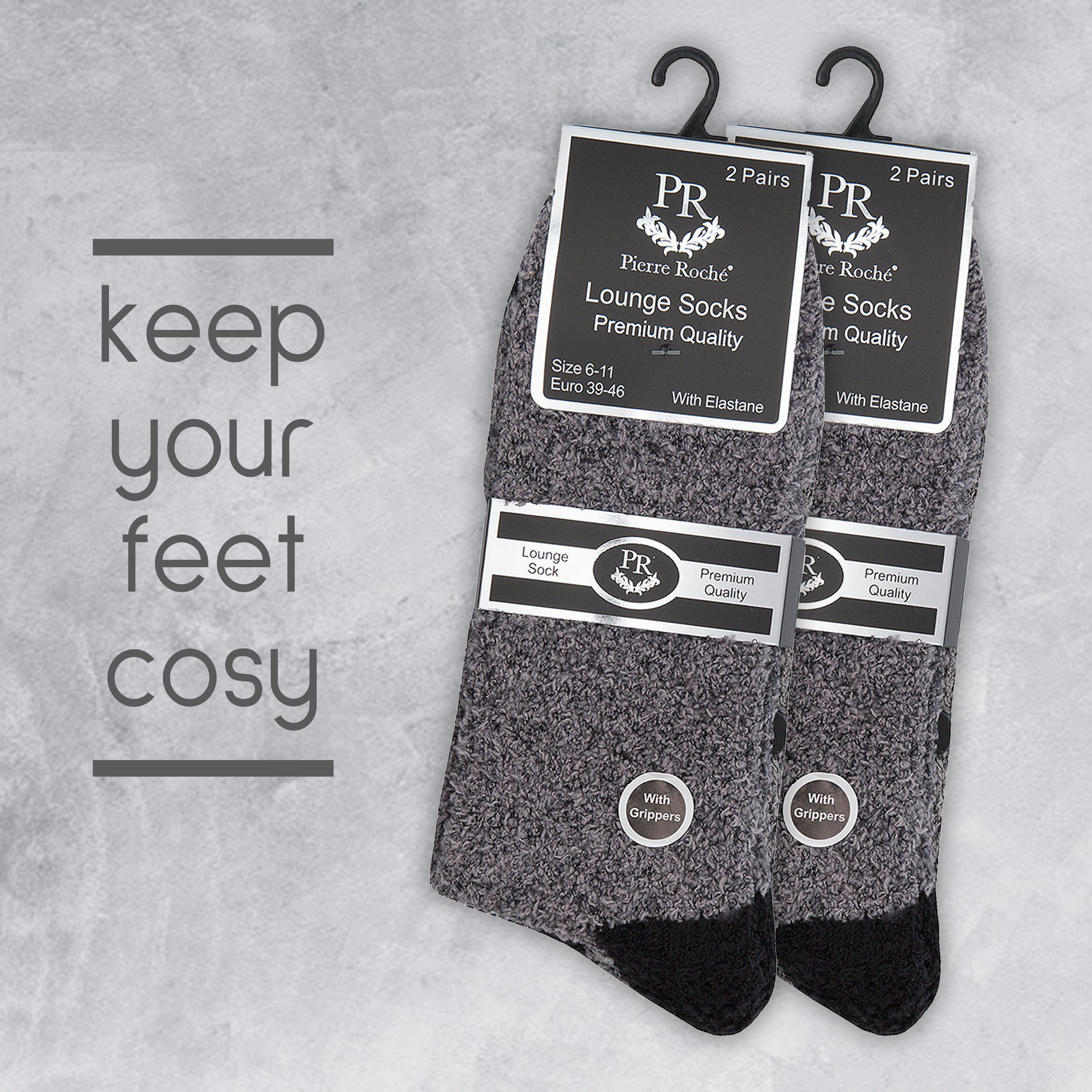 Alilang Women's 3-Pack Anti-Slip Fuzzy Grip Socks For Cozy Indoor Comfort