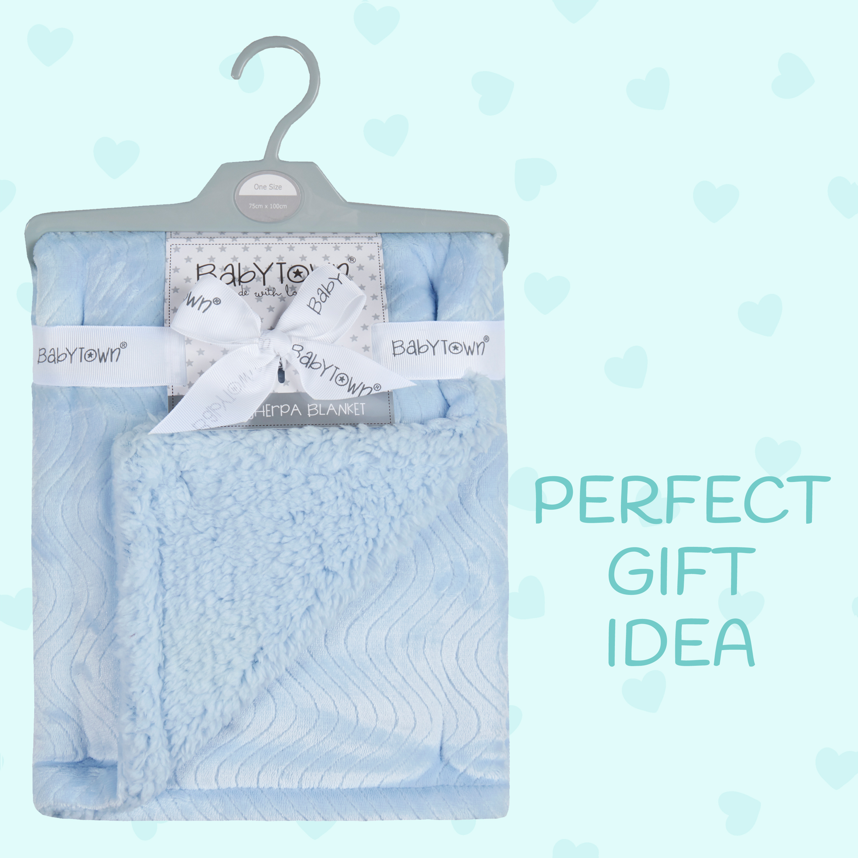 Baby Boys Girls Soft Blanket Pram Cot Moses Basket Crib Wrap Fleece Warm Gift - Picture 2 of 9