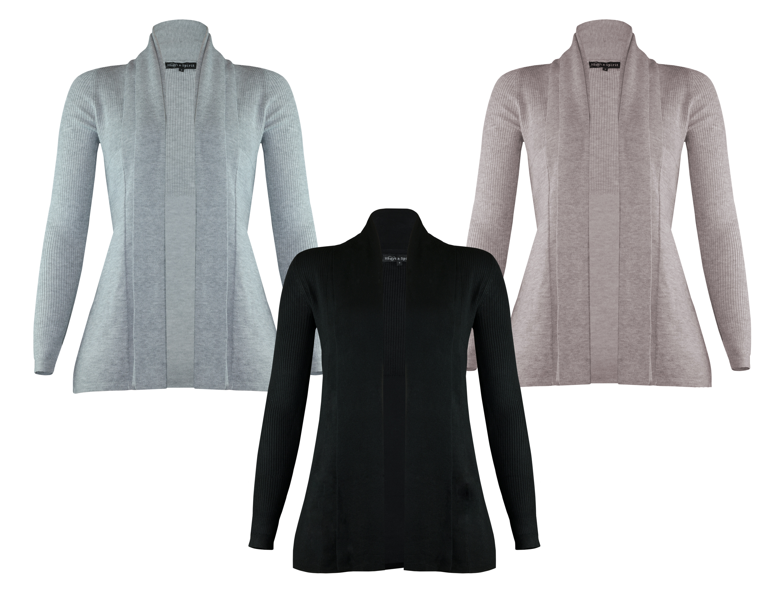 short waterfall cardigan