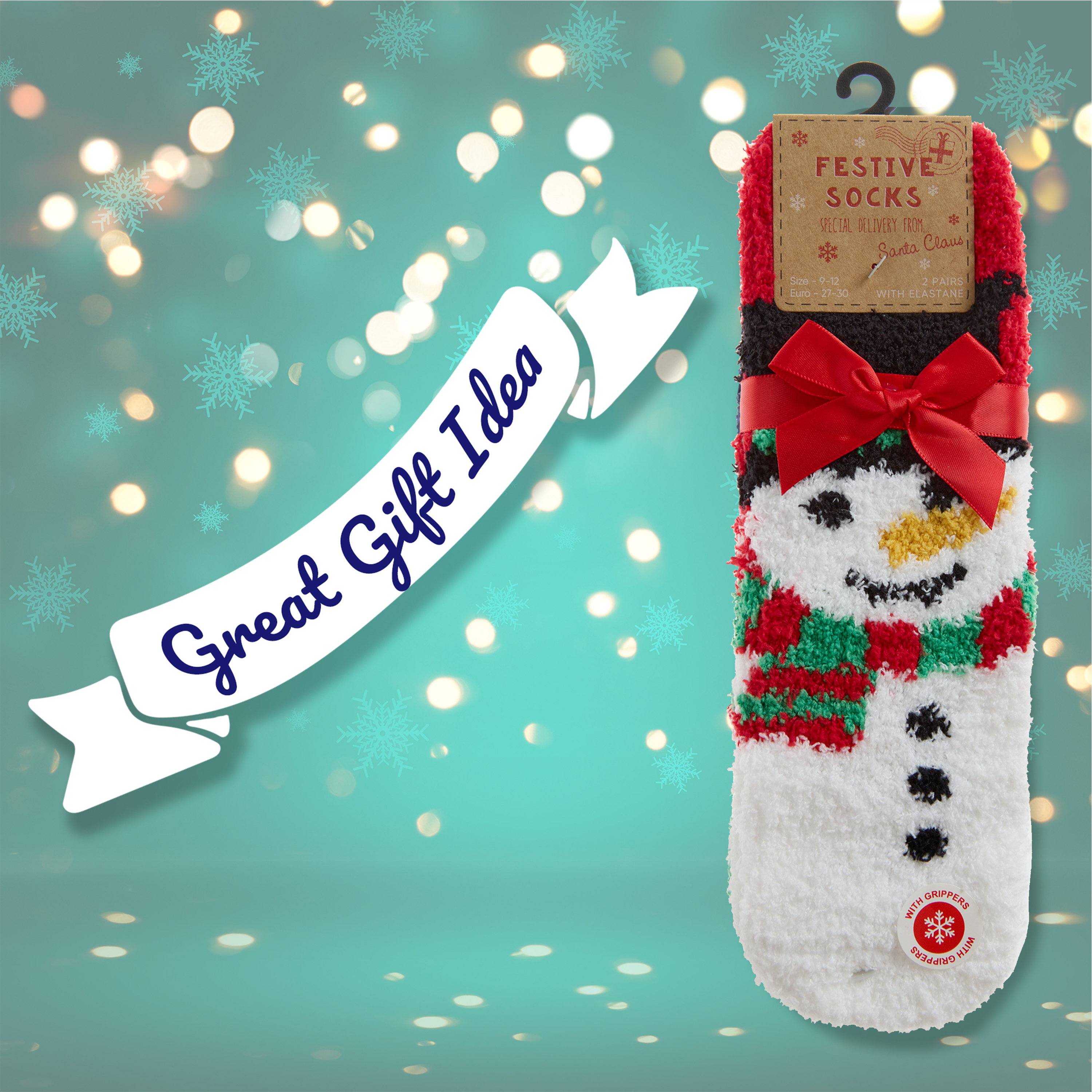 Kids Boys Girls Winter Christmas Fluffy Bed Socks Non Slip Xmas 6-8.5 up to 4-6 - Picture 30 of 37