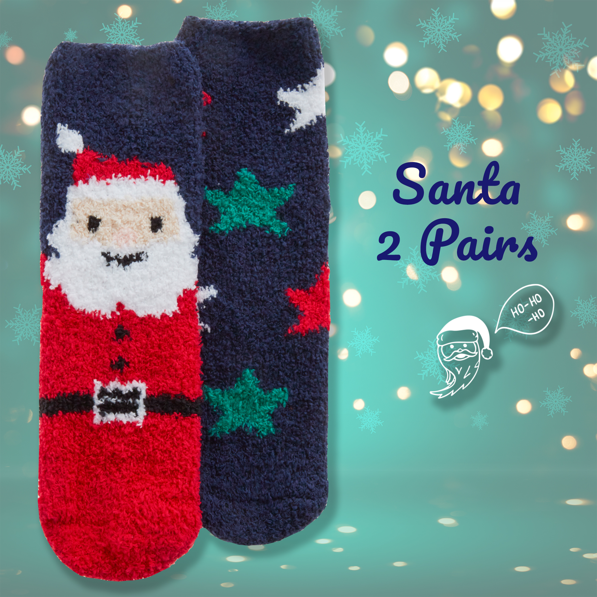 Kids Boys Girls Winter Christmas Fluffy Bed Socks Non Slip Xmas 6-8.5 up to 4-6 - Picture 32 of 37