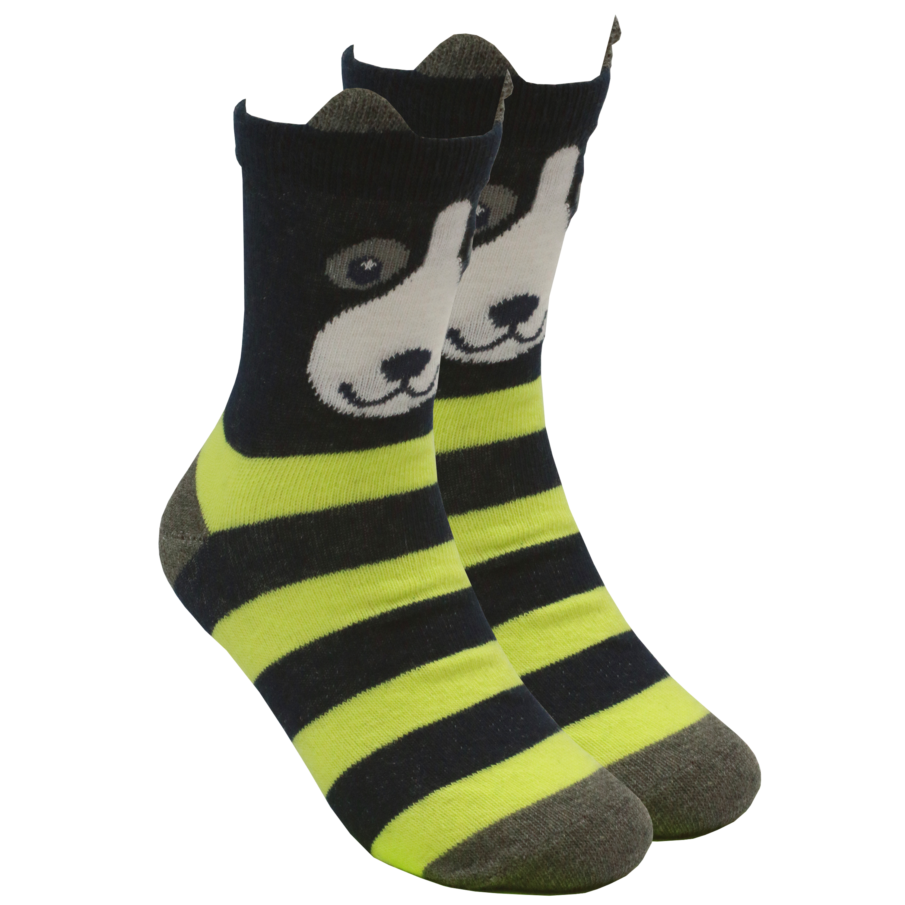 Niños Monstruos Lindos Coloridos Divertidos Extraños Geniales Calcetines Novedad Algodón Orejas Ricas 6-3.5 - Imagen 34 de 56