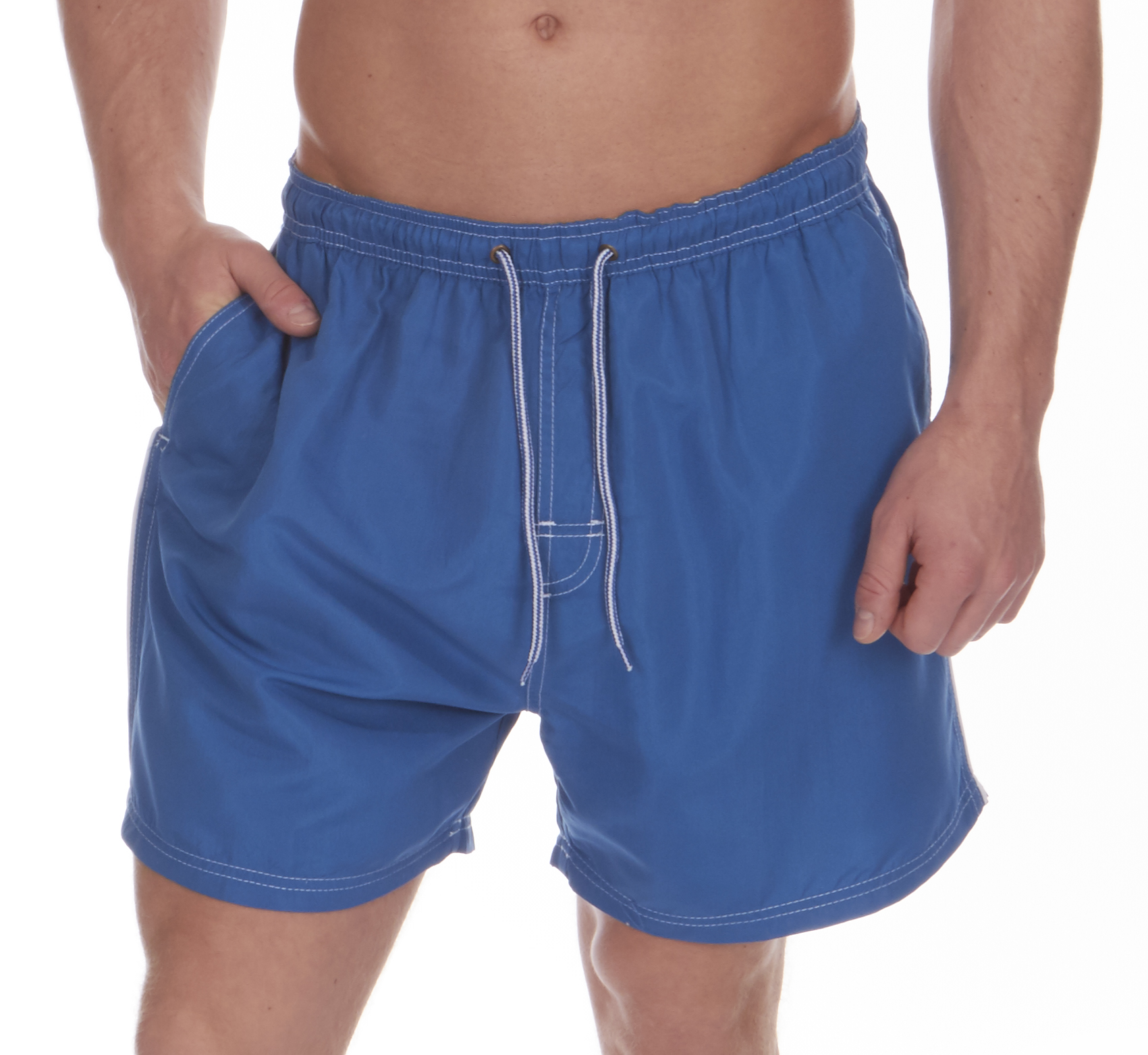 Mens Swimming Board Shorts Swim Trunks Swimwear Beach Holiday Side Pockets New - Picture 4 of 14