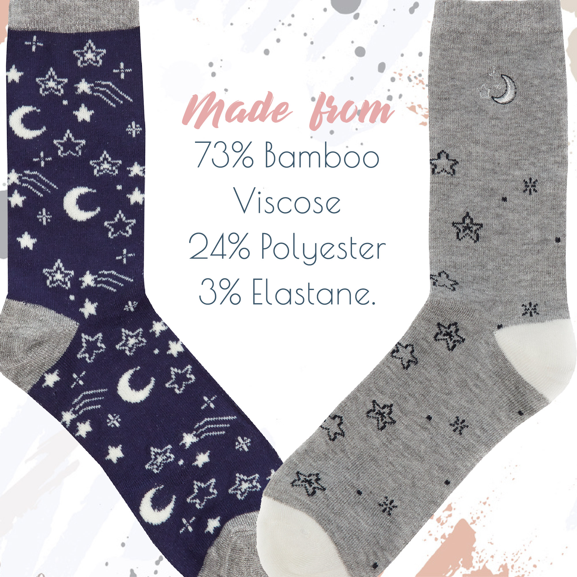 Ladies Bamboo Viscose Stripped Novelty Colourful Socks Novelty Popcorn Multipack - Picture 5 of 14
