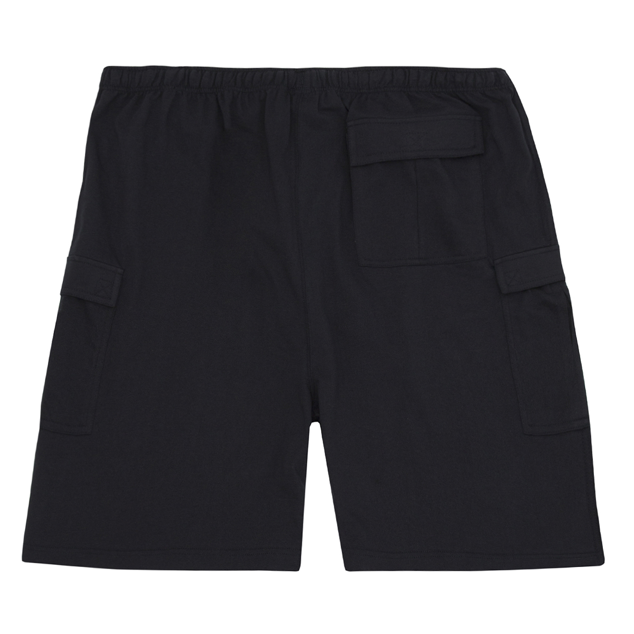 Mens Cargo Jersey Shorts Soft Elastic Waist Pocket Big Tall Sizes 3XL ...