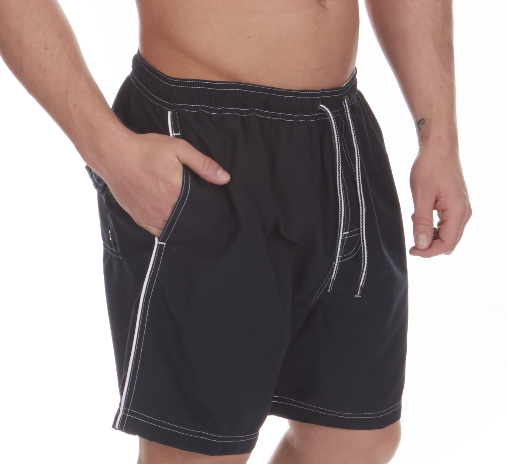 Mens Swimming Board Shorts Swim Trunks Swimwear Beach Holiday Side Pockets New - Picture 3 of 14