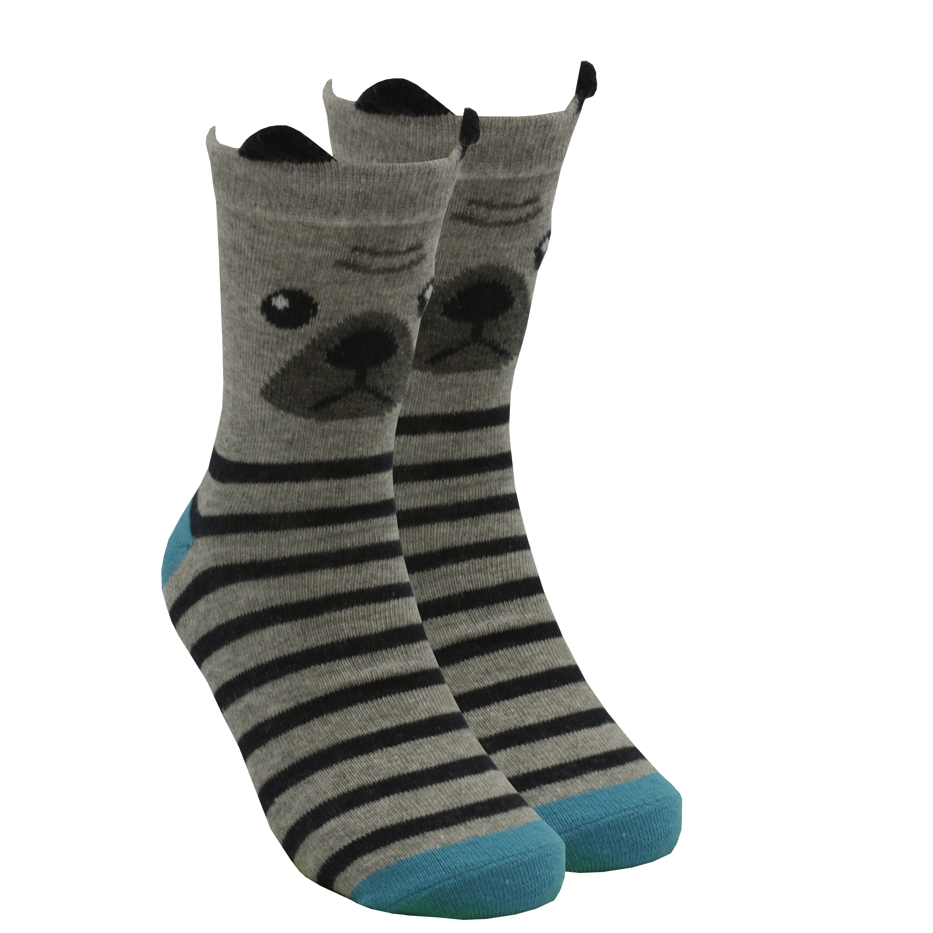 Niños Monstruos Lindos Coloridos Divertidos Extraños Geniales Calcetines Novedad Algodón Orejas Ricas 6-3.5 - Imagen 38 de 56