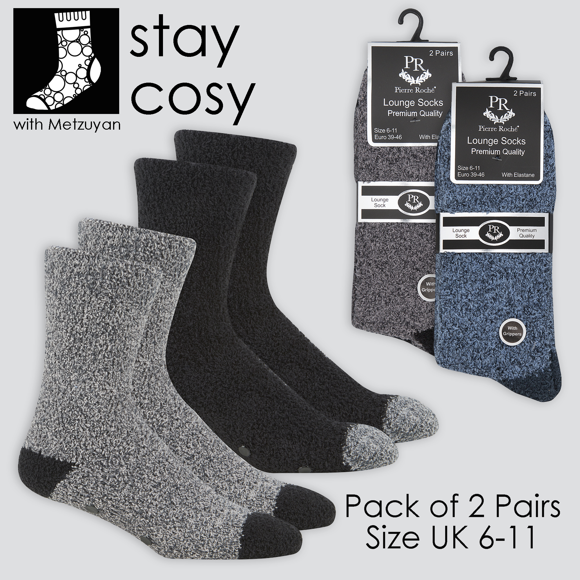 mens cosy slipper socks