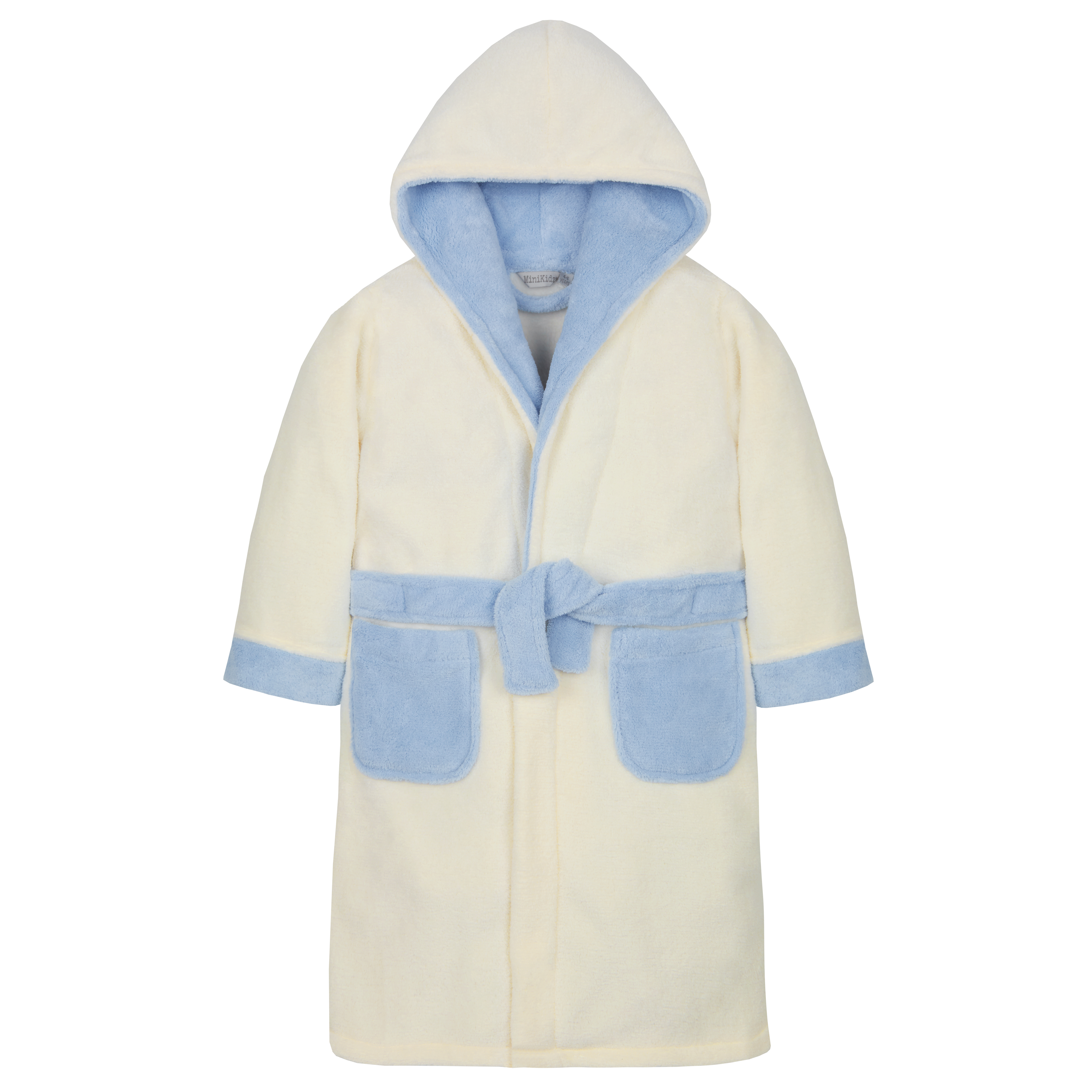 Vestido de noche minikidz Para Niños Niños Infantes Chicos Polar bata de baño con capucha 2-6 años