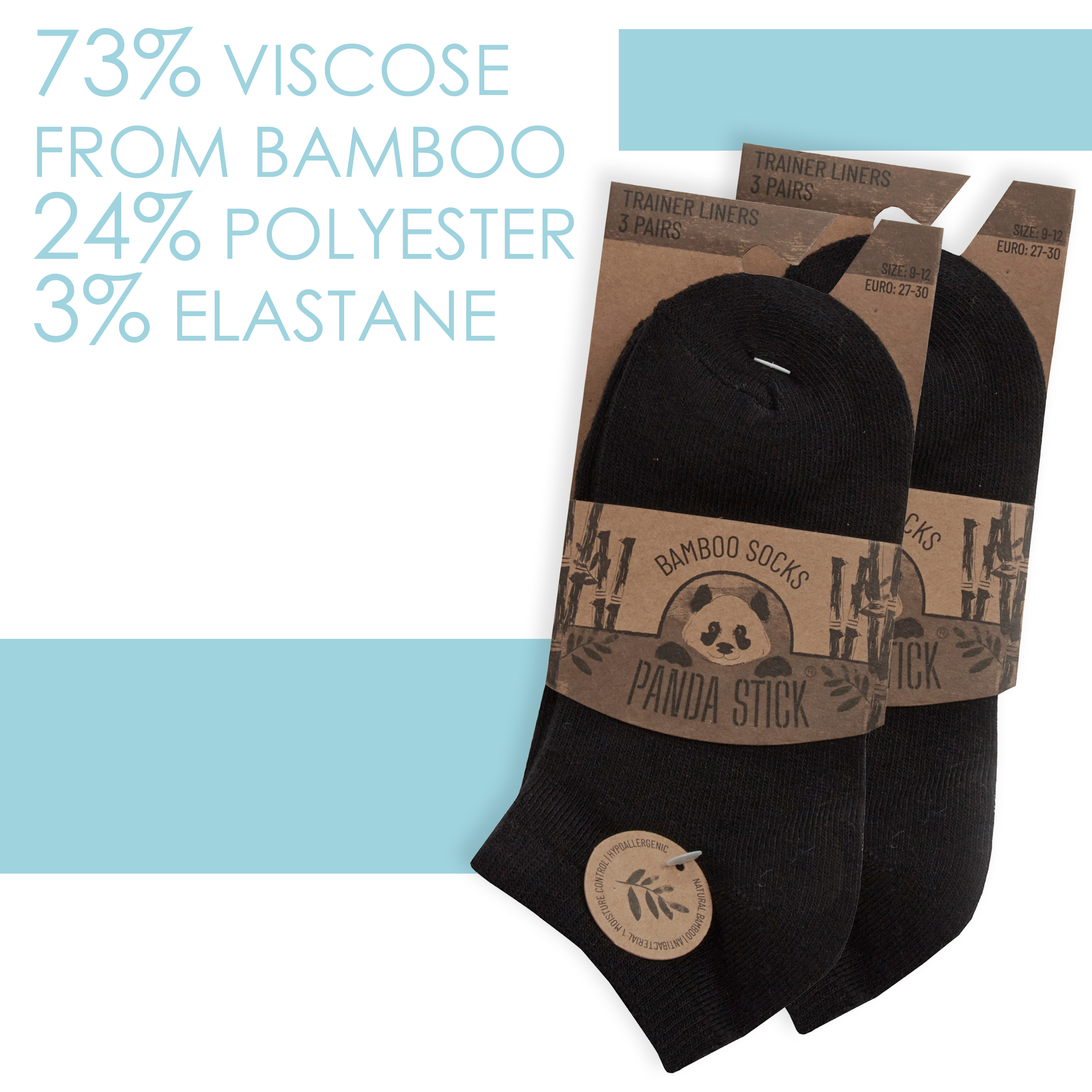 6 Pairs Boys Girls Plain Bamboo Trainer Liner Ankle Socks UK 9-12 12.5-3.5 4-6 - Picture 6 of 14