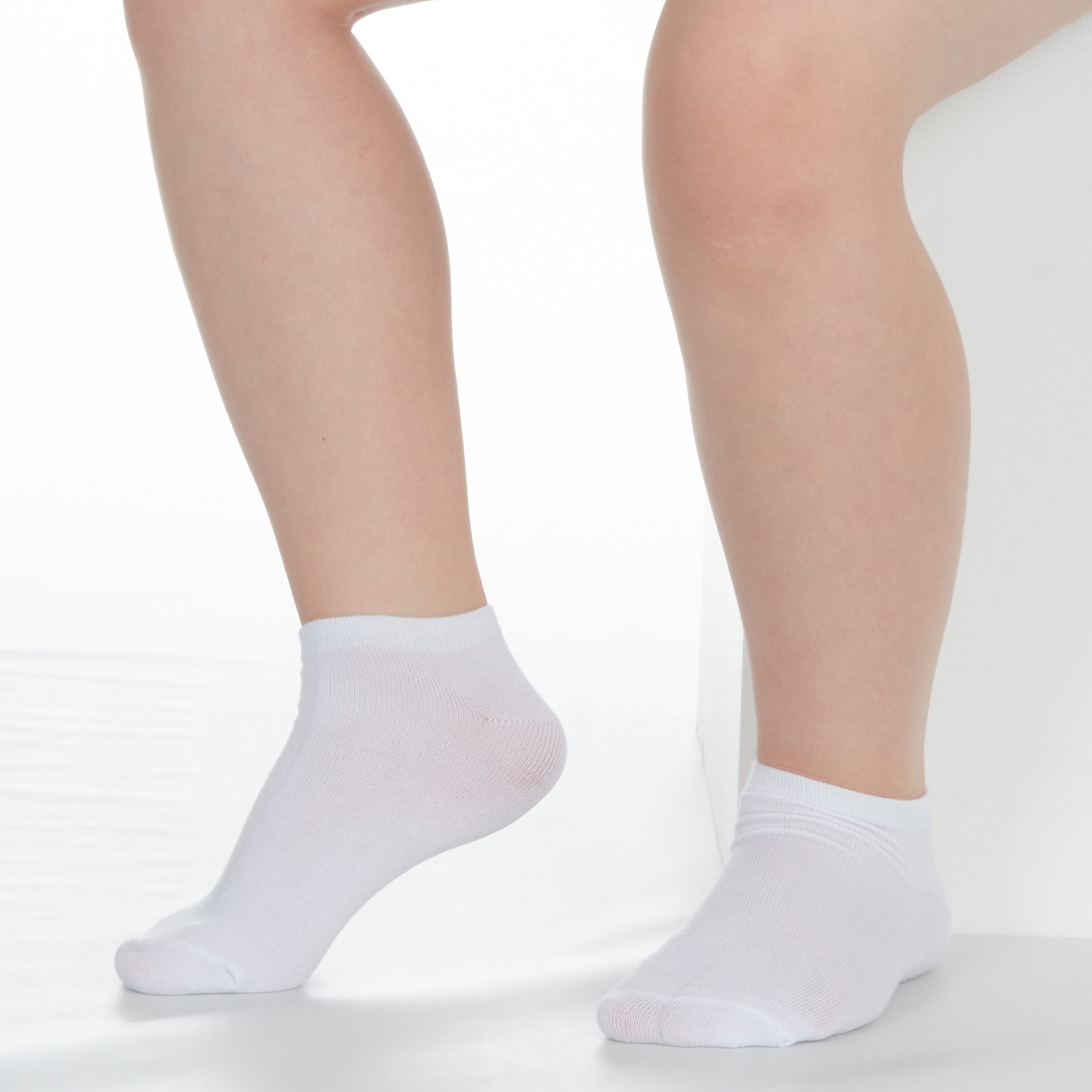 6 Pairs Boys Girls Plain Bamboo Trainer Liner Ankle Socks UK 9-12 12.5-3.5 4-6 - Picture 9 of 14