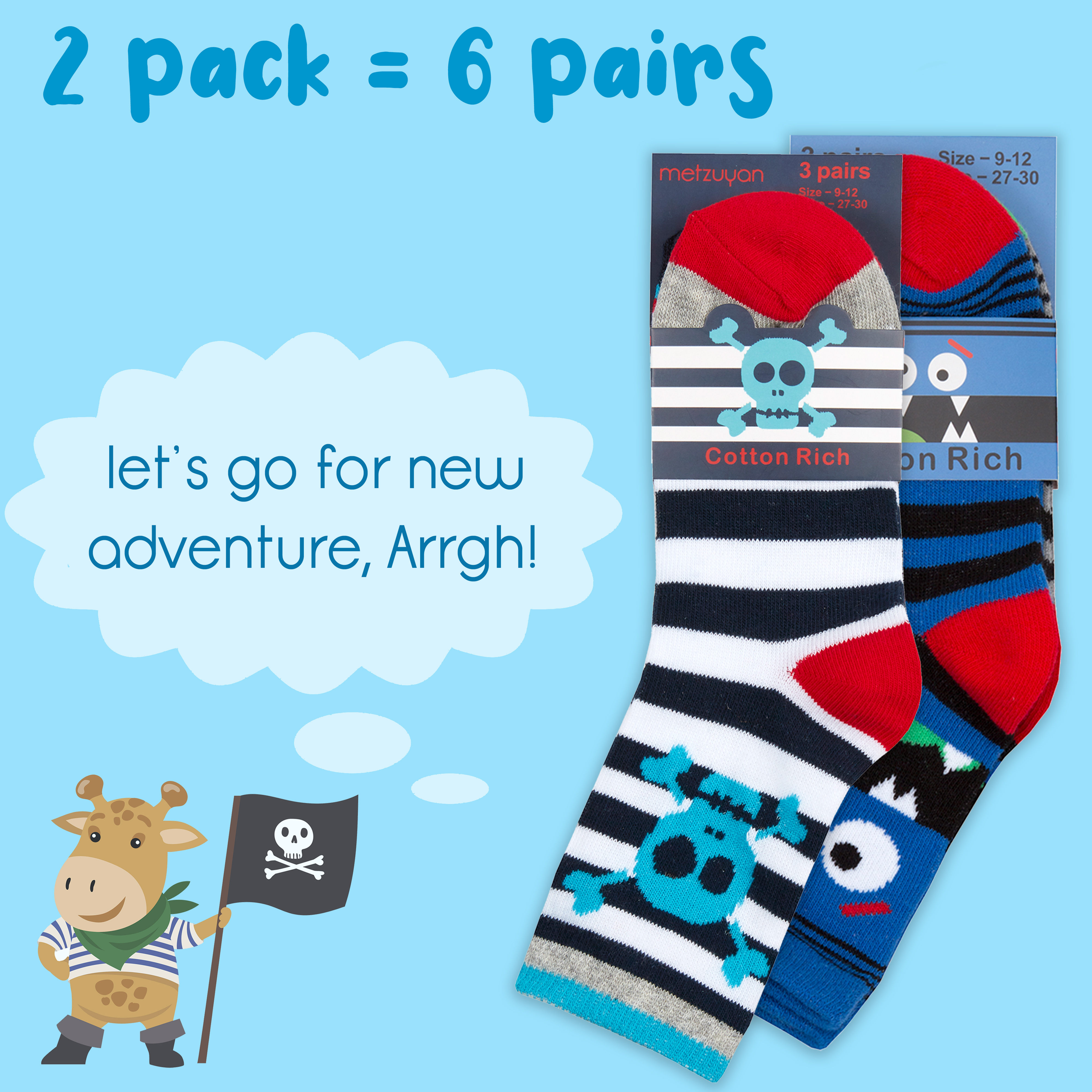 Kids Boys 6 Pairs Crew Socks Cotton Rich Novelty Cartoon Print Mid Calf Sock Set - Picture 25 of 43