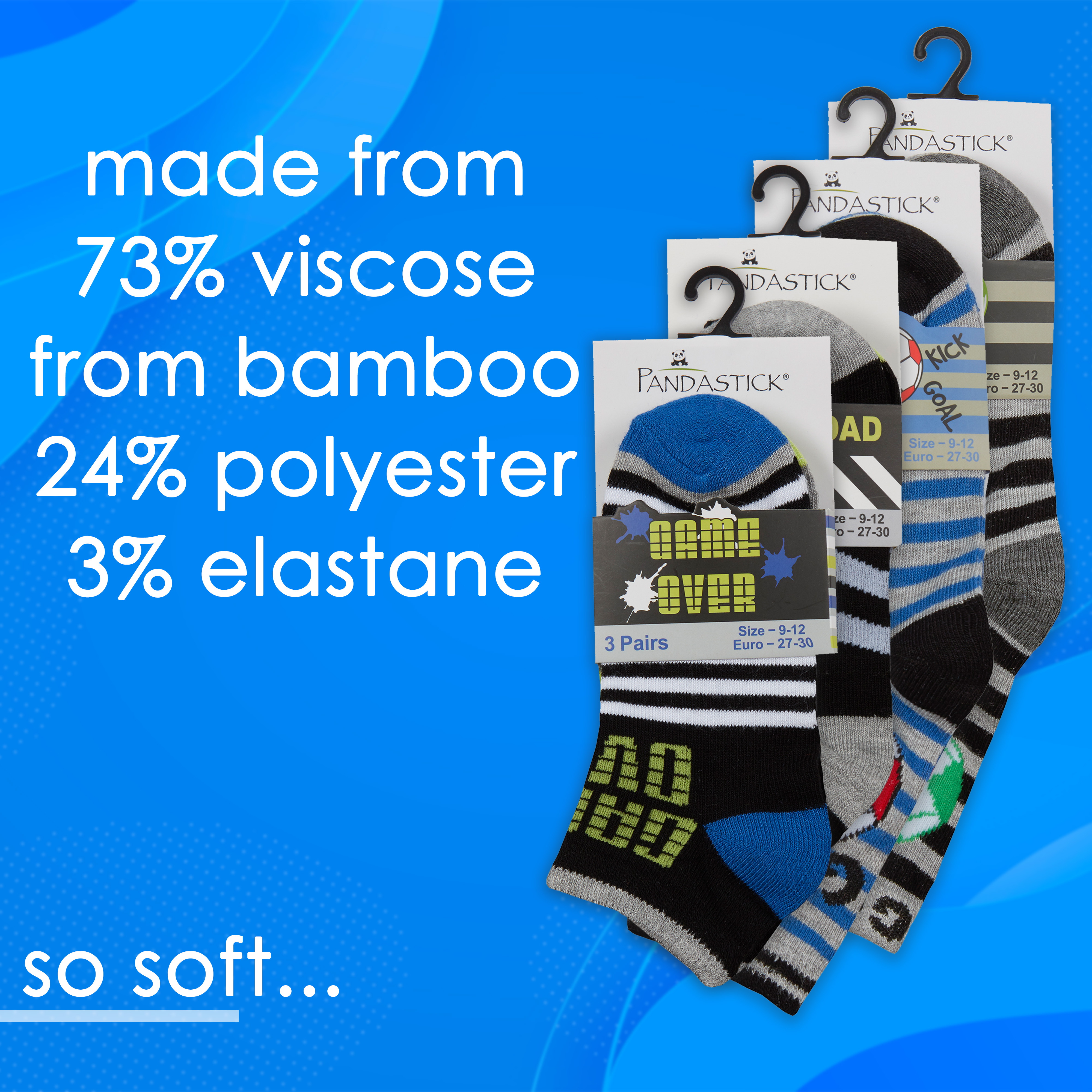 Boys Bamboo Socks Trainer Liners Crew Socks Viscose Breathable Football Game UK - Picture 11 of 11