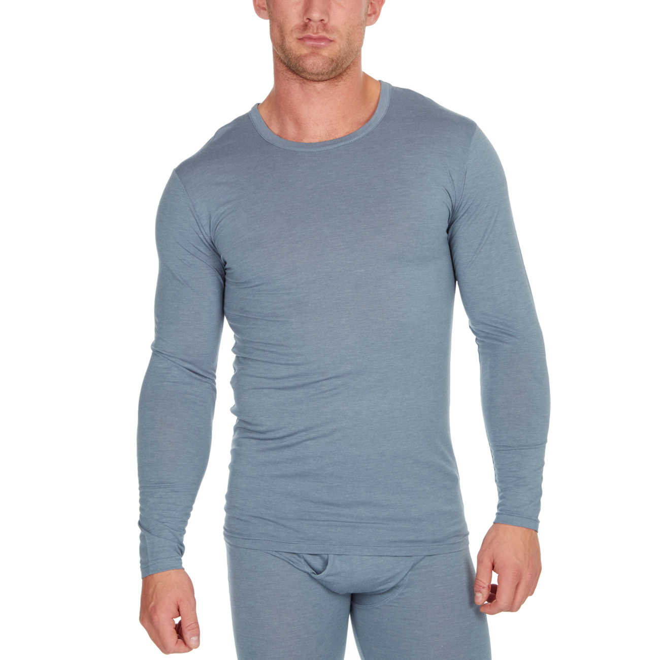 Mens Thermal Set Full Length Base Layer Outdoor Running Cycling Fishing