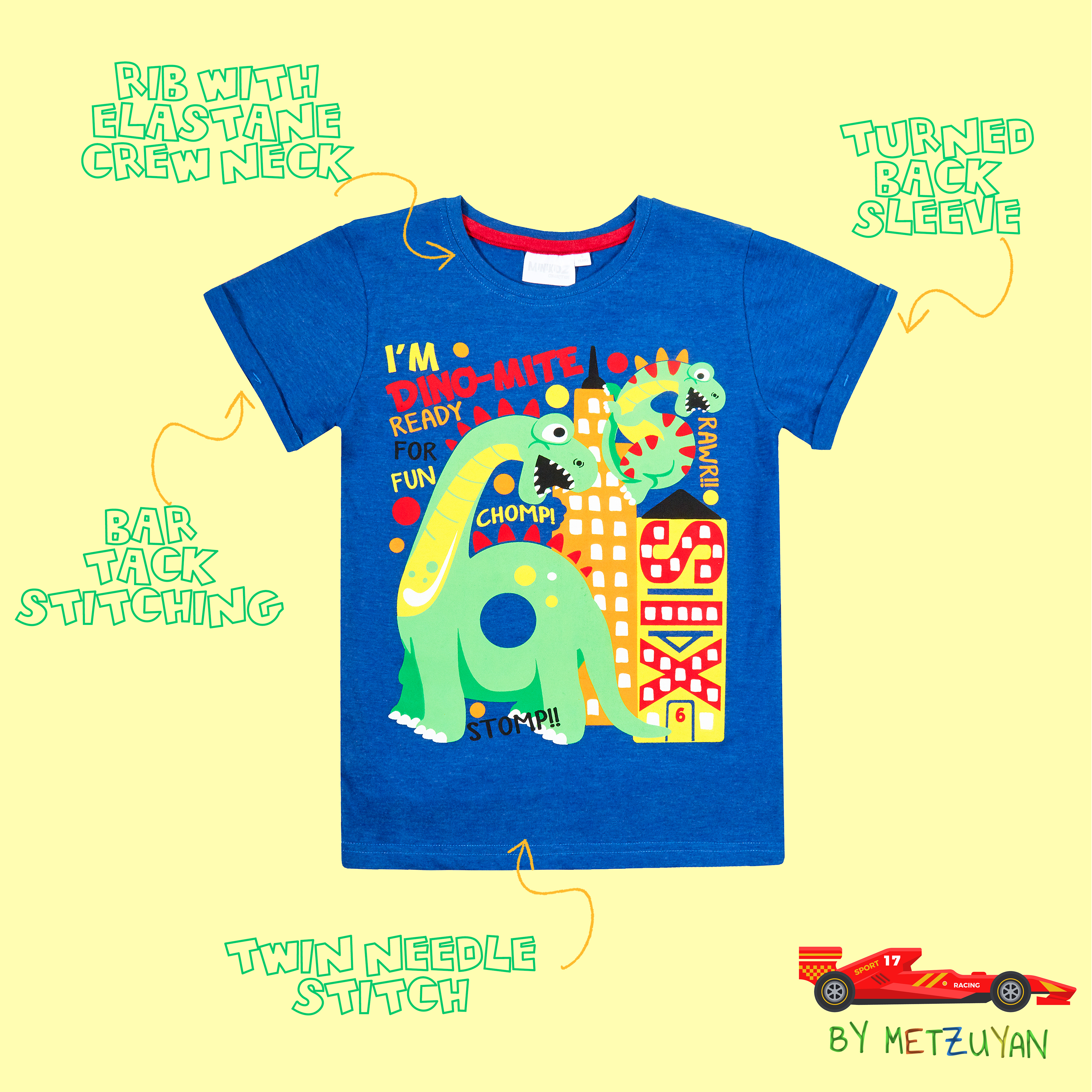 Tantrum Baby Children's Short Sleeve T-Shirt Top NB-6yrs Gift Boy Girl Funny 