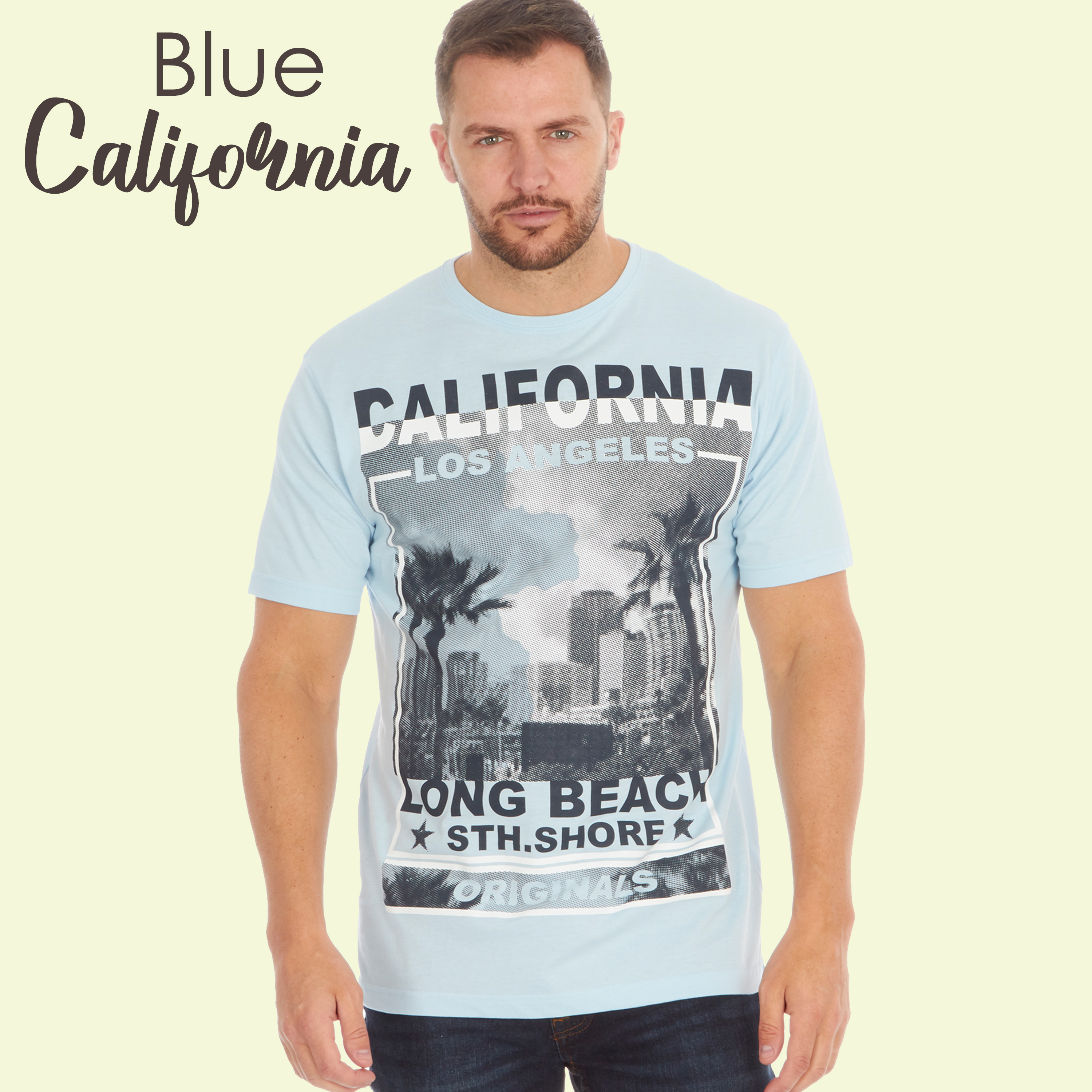 Mens Printed Designer T-Shirts Pure Cotton Novelty America Vintage Tops New UK - Picture 28 of 34