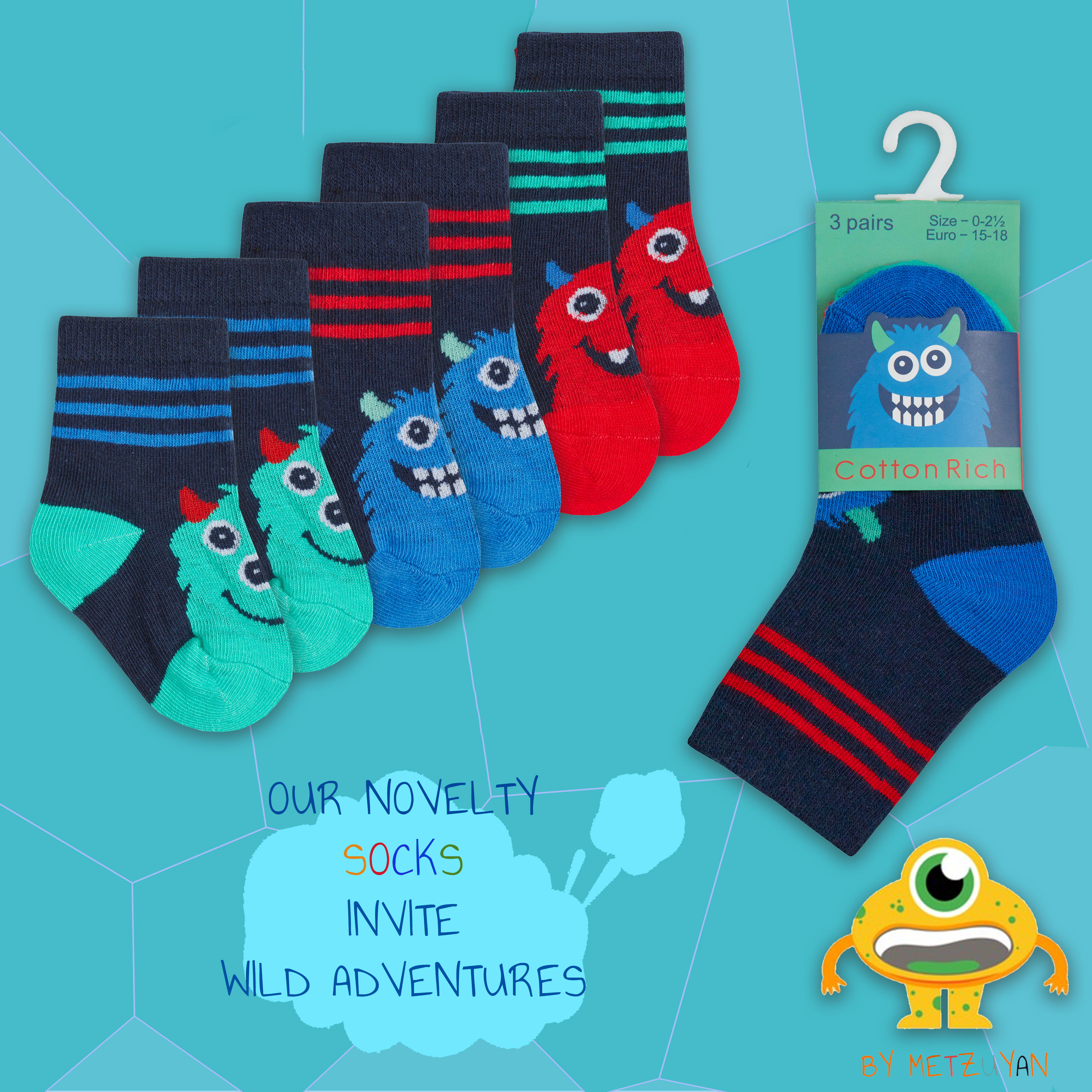 9 Pair Newborn Baby Boys Cotton Rich Socks Bundle Novelty Cars Space Dinosaur UK - Picture 3 of 13
